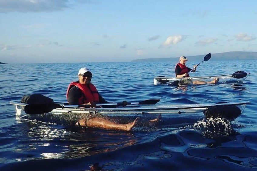 Clear Kayak and Snorkel Adventure from Kihei