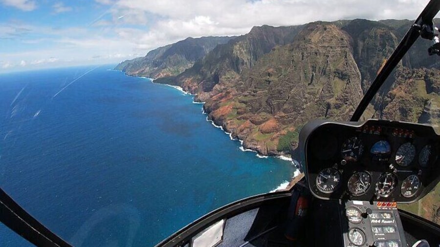 Napali Coast Open Door Helicopter Tour