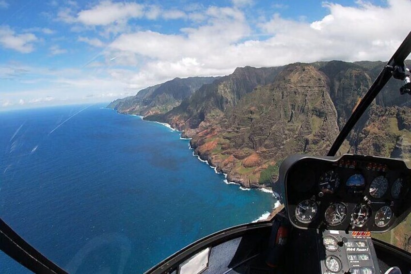 Napali Coast Open Door Helicopter Tour 