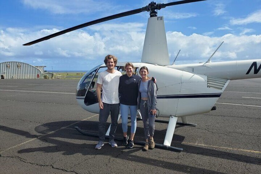 Private Kauai Helicopter Tour with No Middle Seats