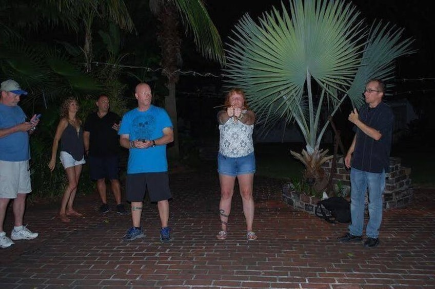 Fun with the dowsing rods.