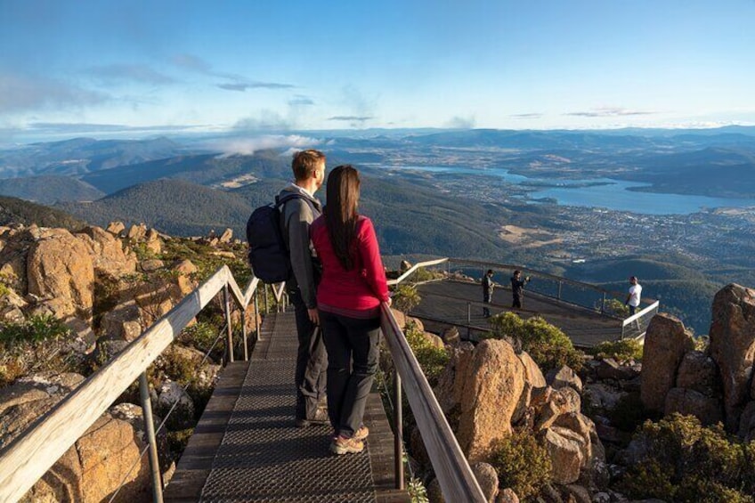 kunanyi/Mt Wellington is a bushwalker's paradise with a growing network of walking tracks throughout Wellington Park.