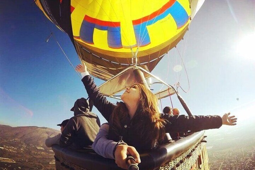 Hot Air Balloon Ride over Teotihuacan