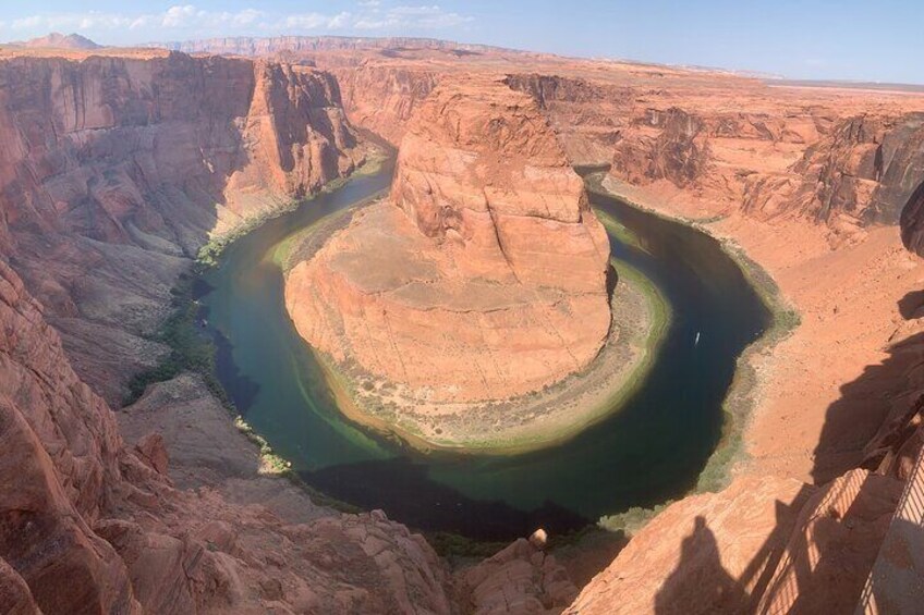 Horseshoe Bend panoramic view.