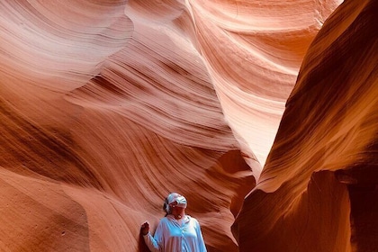 Private Antelope Canyon en Horseshoe Bend in luxe autotour