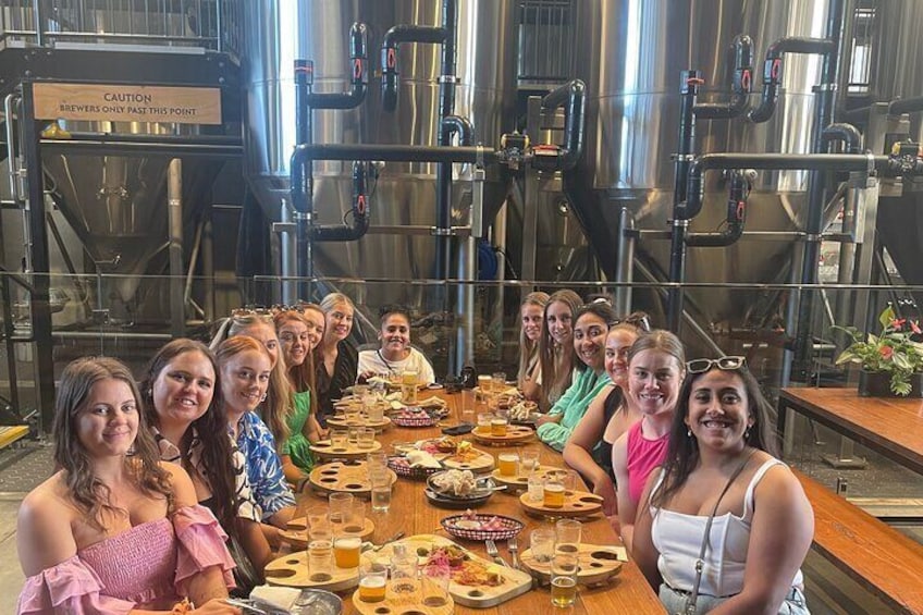 Stone and wood brewery tour