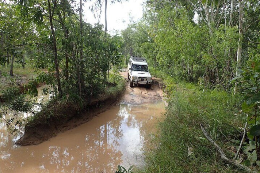 Cairns 4WD Rainforest Waterfall Tour Including a Great Barrier Reef Island Tour