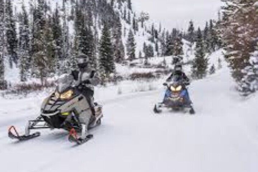 snowmobiling activity rides of 1 hour 30