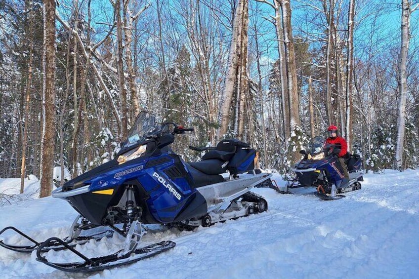 snowmobiling activity rides of 1 hour 30