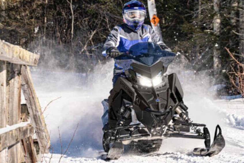 snowmobiling activity rides of 1 hour 30