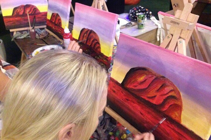 Tuesday 2 for 1 Paint and Sip Art Sessions