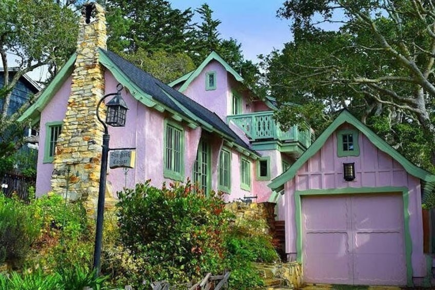 Storybook Cottage - Comstock Fairy Tale House Santa Fe Street Carmel-by-the-Sea