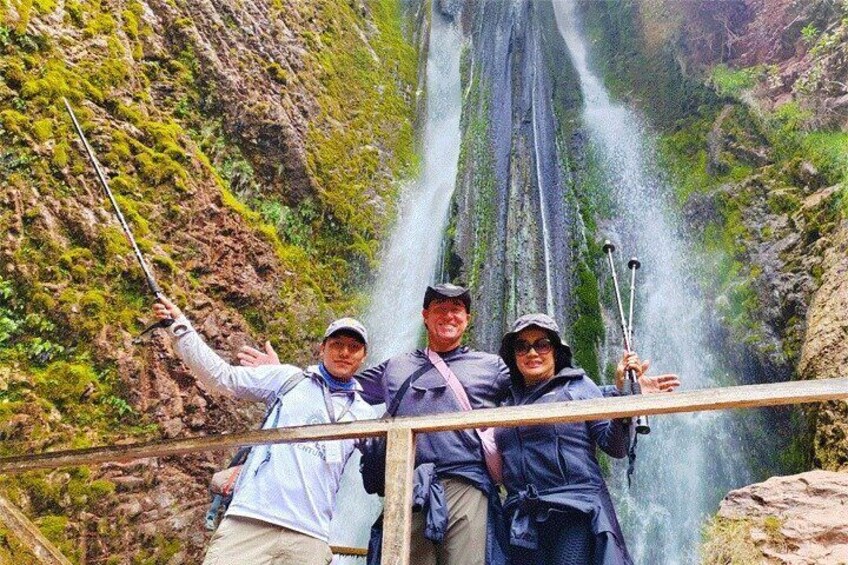 Best Inca Trail To Poc Poc Waterfalls From Cusco - Private Tour