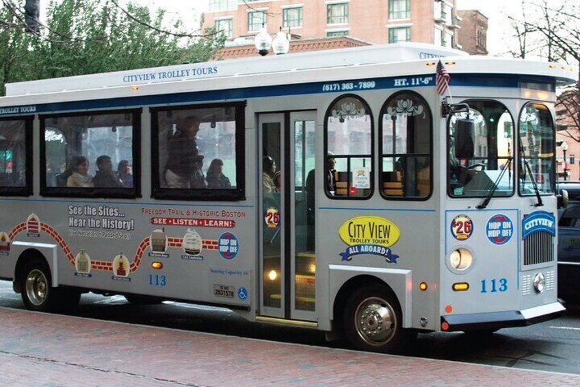 Boston's Affordable Trolley Tour!