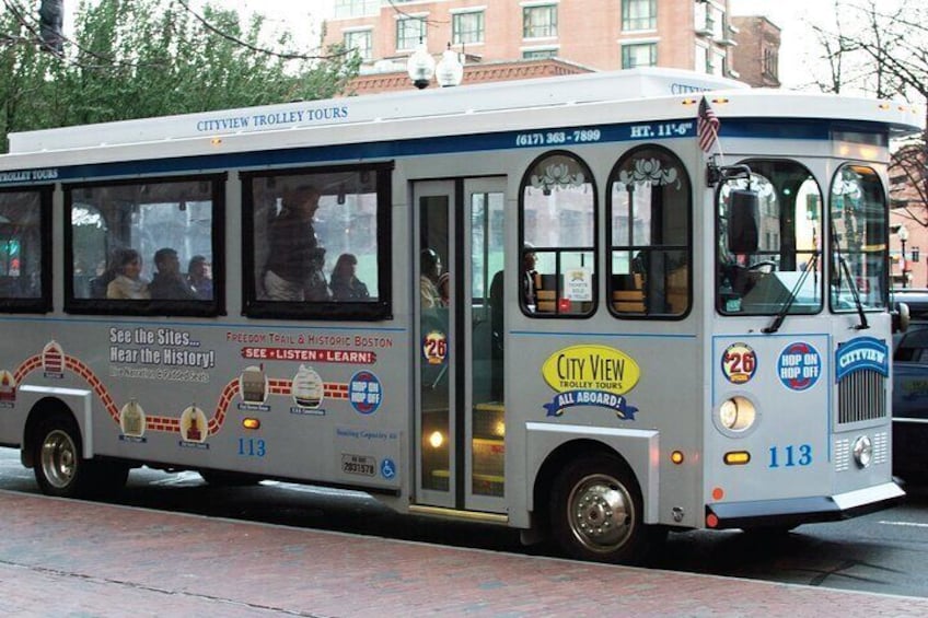 Boston's Affordable Trolley Tour!