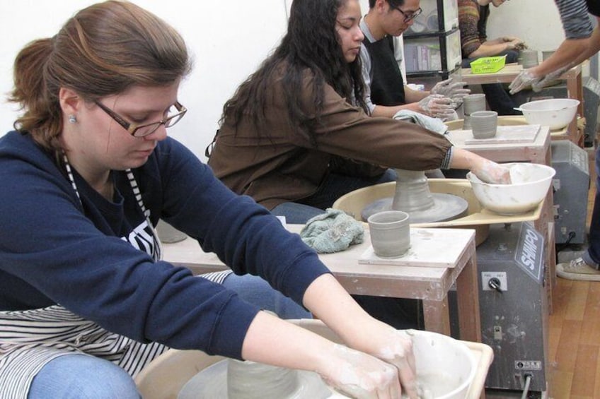 Japanese Pottery Class in Tokyo