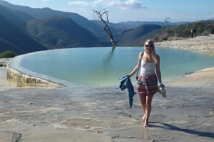 Excursion d'une journée à Hierve El Agua, Mitla et Tule au départ de la vil...
