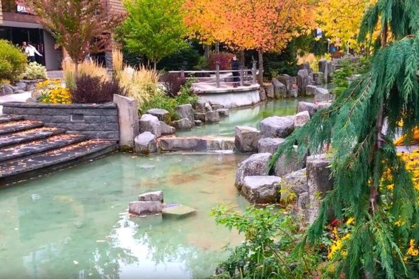 Whistler Village pond