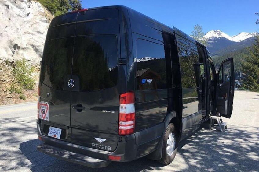 Our bus in Whistler