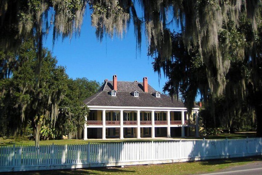 Destrehan Plantation View From River Road