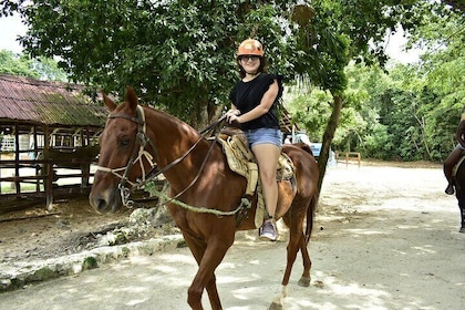 ATV Combo (hest, Ziplines, Cenote, vann, lunsj og transport inkludert)