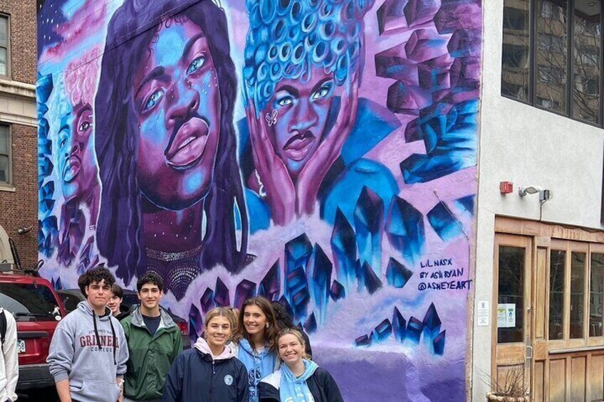 See murals of LGBTQ Icons