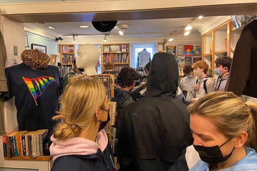 Go into Giovanni's Room, the longest running LGBTQ bookstore in the nation