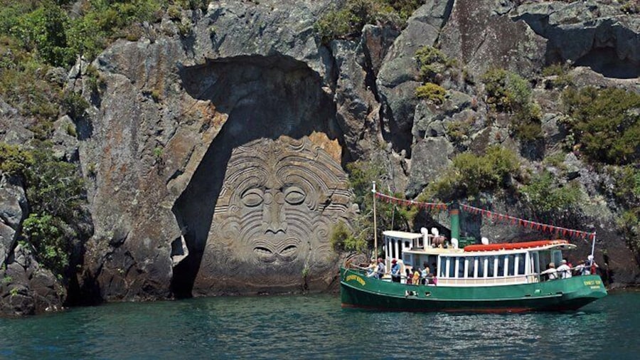 Maori Rock Carvings Scenic Cruise