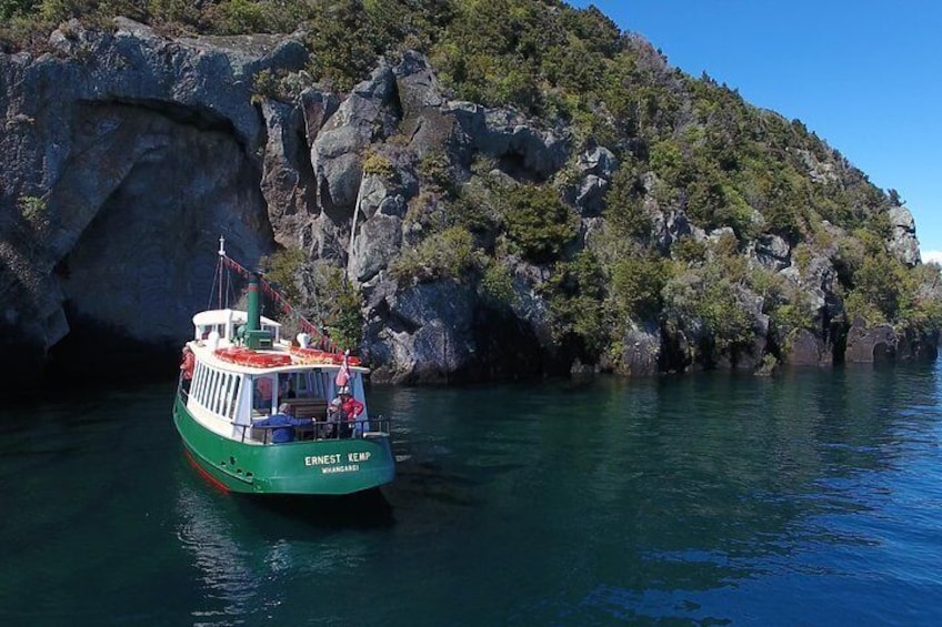 Maori Rock Carvings Scenic Cruise