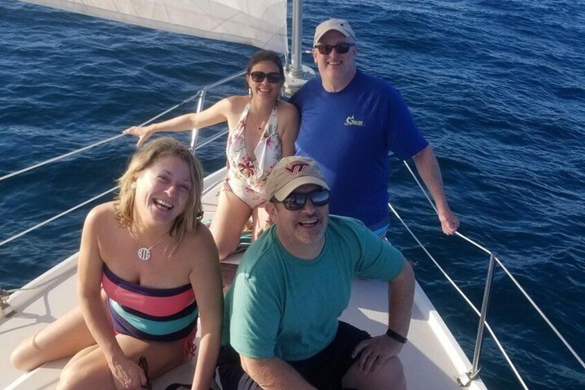 Blue Water Blue Skies and Happy Faces

