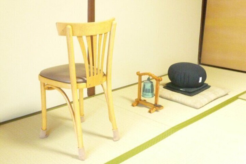 Meditation Using a Chair is also Available