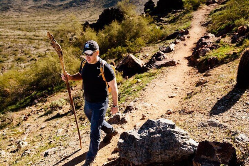 Private Group Sonoran Desert 1.5 Hour Hiking Adventure