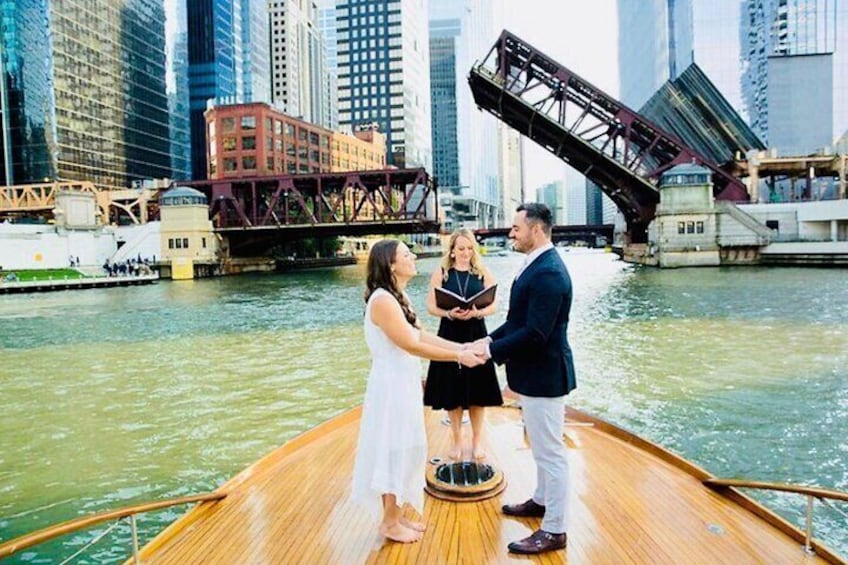 Chicago Elopement! City Landmark Photoshoot, Private Driver, and More!