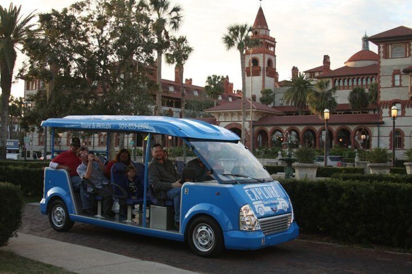 Historical Tour of St. Augustine Per Row (3 seats)