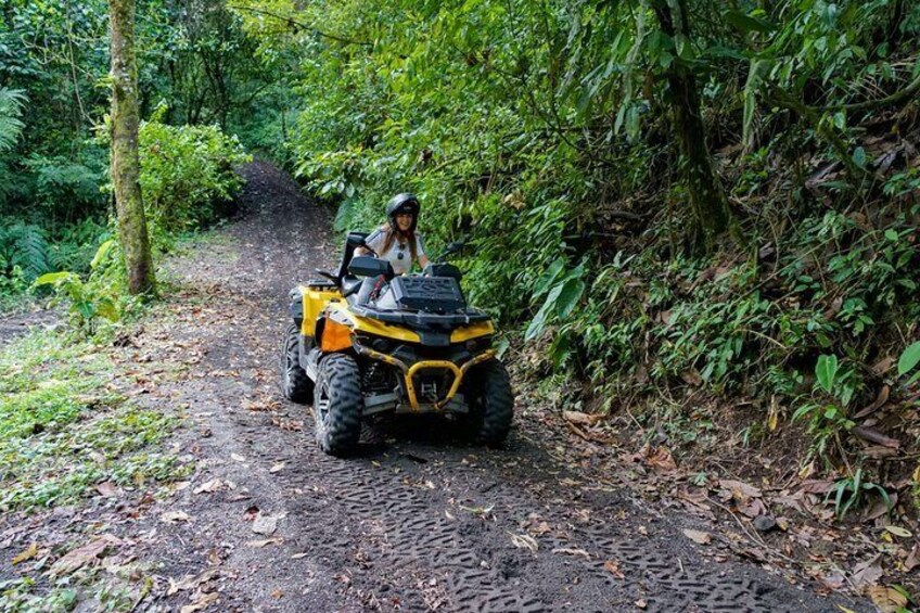 Arenal Volcano Lava Flows ATV TOUR + Hot Springs Included.