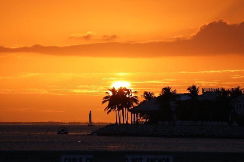 Sunset Sail in Key West with Beverages Included