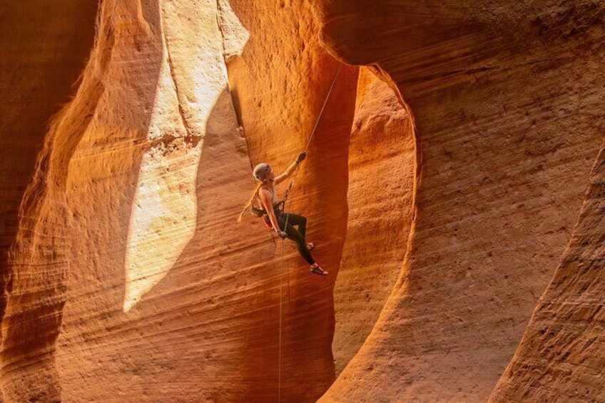 East Zion 4 Hour Slot Canyon Canyoneering UTV Tour