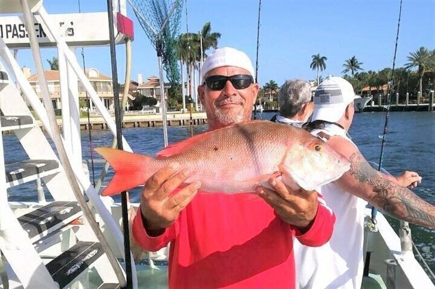 4-Hour Day or Night-Time Reef Bottom Fishing Charter in Fort Lauderdale