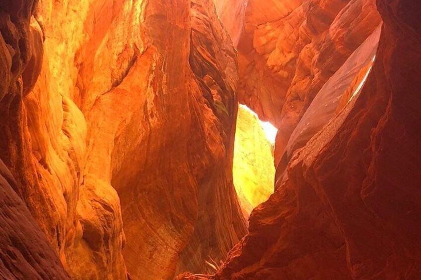 Guided Hike through Peek-a-Boo Slot Canyon (Small Group)