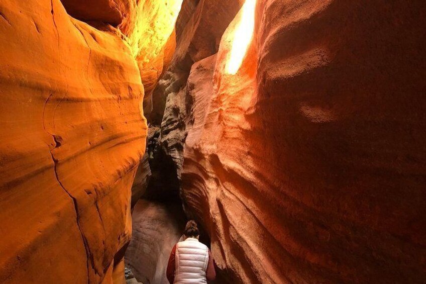 Guided Hike through Peek-a-Boo Slot Canyon