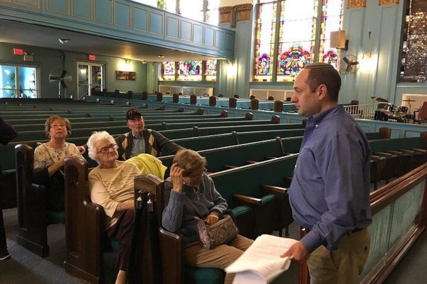 in former B'nai Jeshurun, Strawberry Mansion