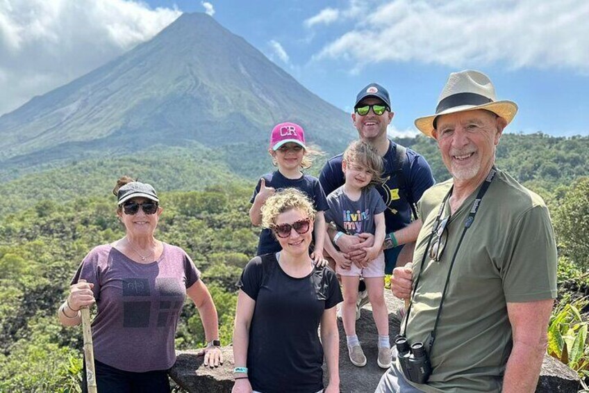 Arenal Combo: Hanging Bridges, La Fortuna Waterfall, Volcano Hike