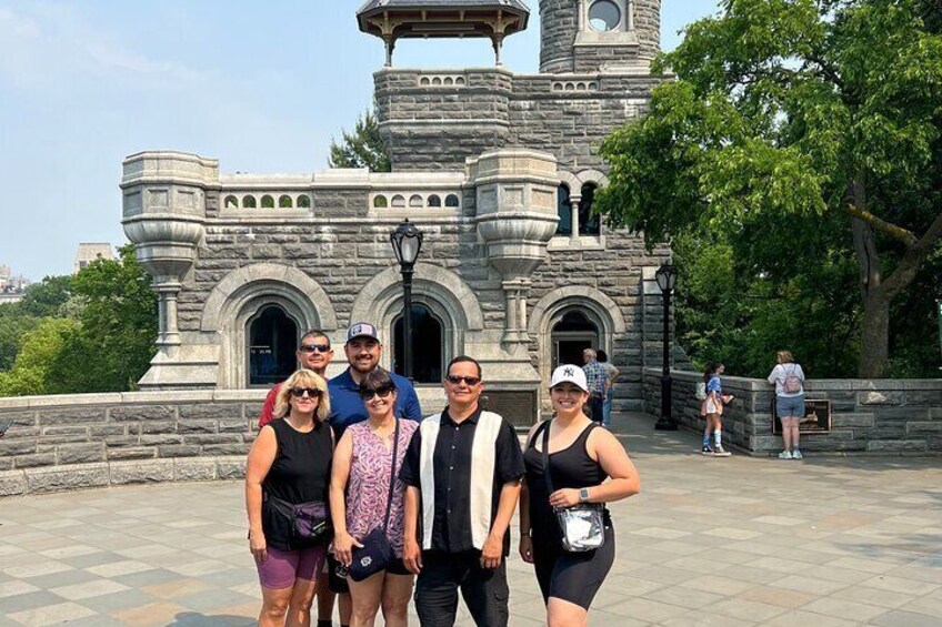 Picture stop at the Belvedere Castle