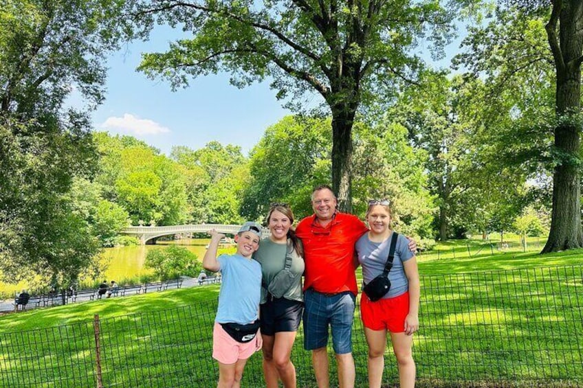 Photo Stop at Bow Bridge