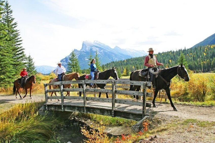 Banff horseback ride