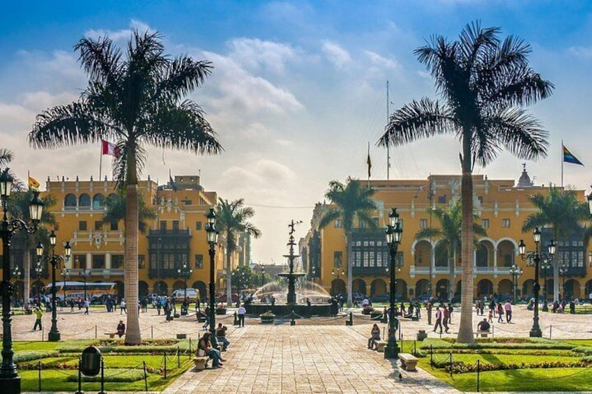 Walking Tour Lima with Pisco Sour class
