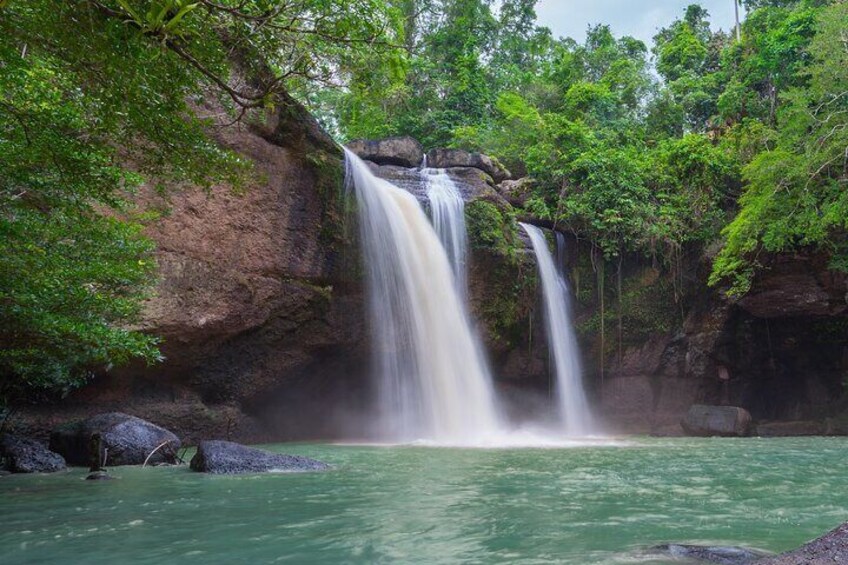 See the First Waterfall on the Way to Hana with out the long Drive.