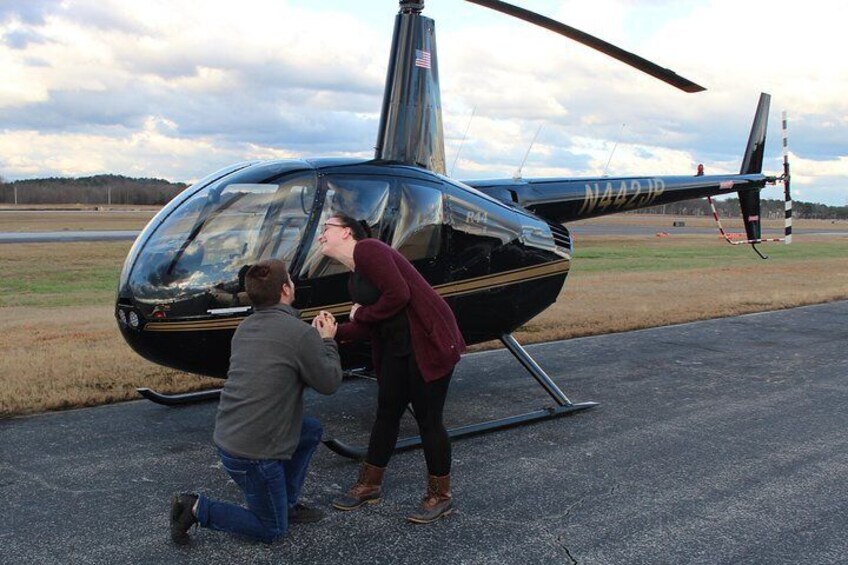 Best Priced Helicopter Tour of Atlanta w/ Complimentary Beverage for up to 3