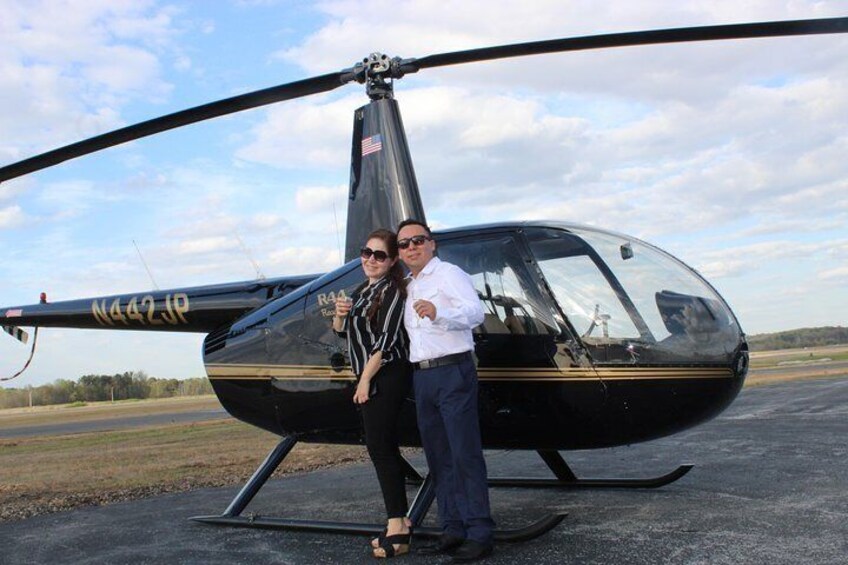 Best Priced SunTrust Helicopter Tour w/ Complimentary Beverage Includes Up to 3