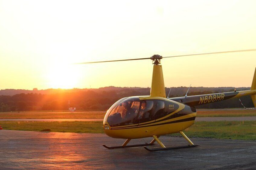 Best Priced SunTrust Helicopter Tour w/ Complimentary Beverage Includes Up to 3